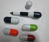 capsule shape plastic pen