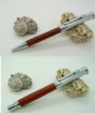 WOOD BALL PEN AND ROLLER PEN