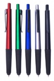 METALLIC BARREL PLASTIC TOUCH PEN