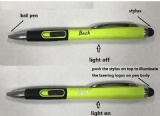 illuminate lasering logo multi function pen