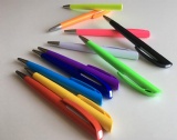 twist type plastic promo pen