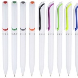 Plastic twist ball pen