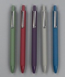 Rubberized Plastic Gel ink Pen