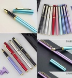 metallic plastic gel ink pen