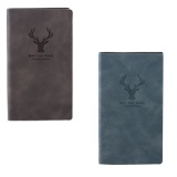 pu leather small travel notebook