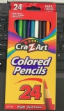 pre-sharpened colored pencil