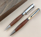 wood bullet shape ballpoint pen