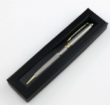 Silver Ball Pen with Gift Box