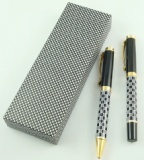 Metal Ball Pen and Roller Pen Set