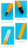 Graphite Tip Hexagonal Pencil with screen touch stylus